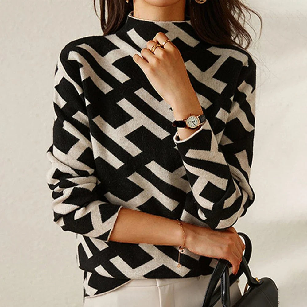 Jessy – Eleganter Rollkragenpullover