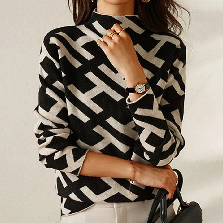 Jessy – Eleganter Rollkragenpullover