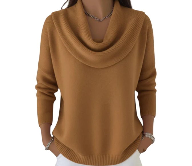 Elisa | Pullover mit Kragen