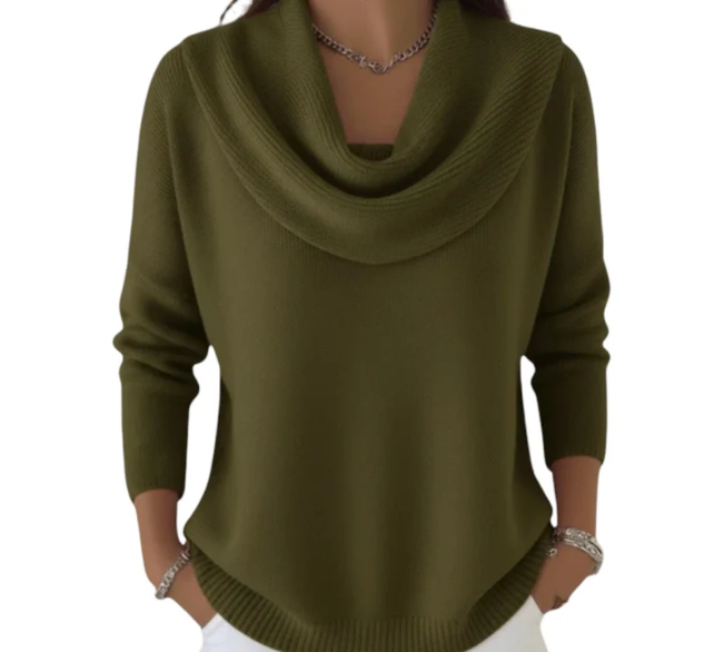 Elisa | Pullover mit Kragen