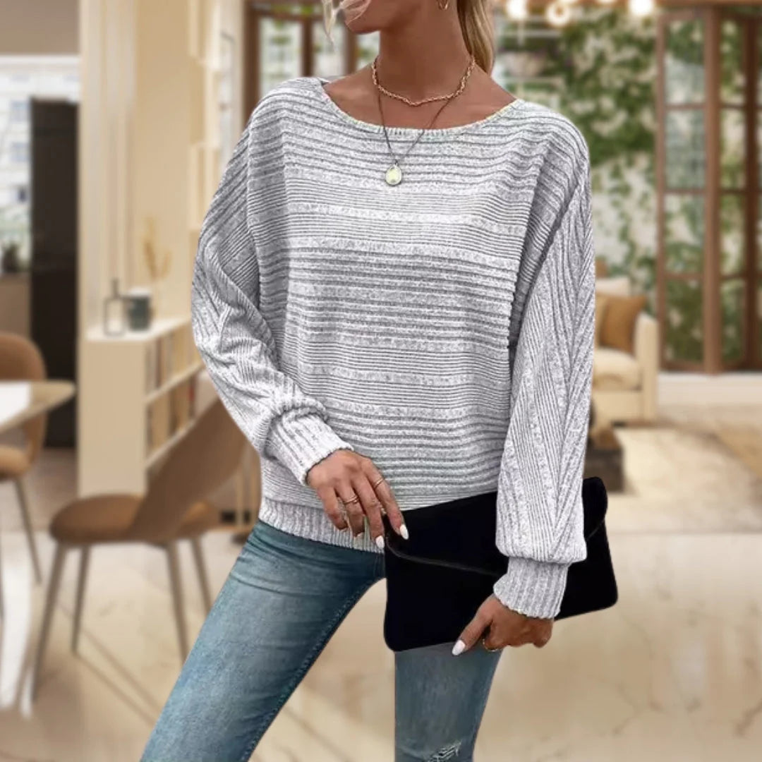 Abigail - Strukturierter Pullover